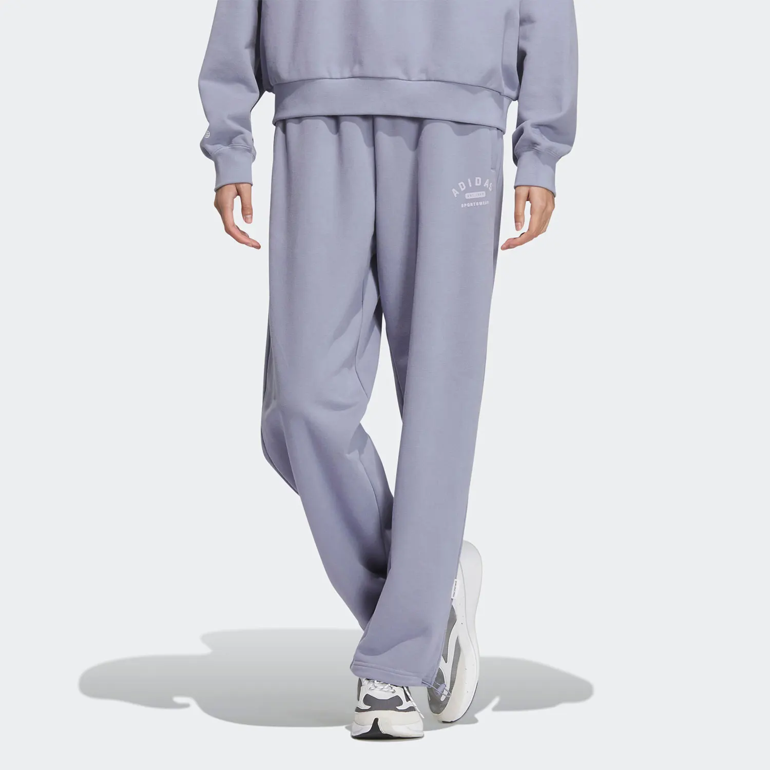 

Adidas Genuine Spring New Women's Knit Sports Pants IK3513