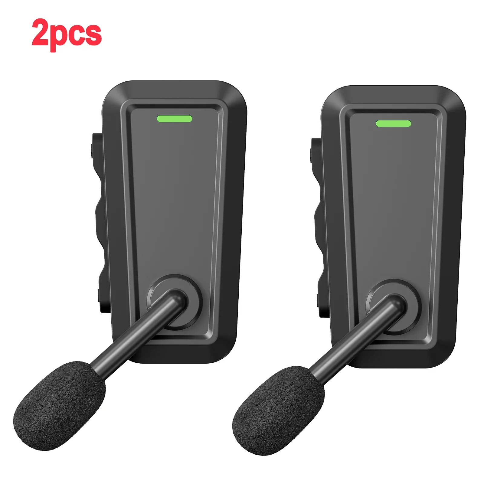 1/2 Stück C10 Helm-Intercom-Headset mit Geräuschunterdrückung, Outdoor-Fahrrad-Kopfhörer, Kabellose Kopfhörer zur Musikfreigabe, Kletter-Headset