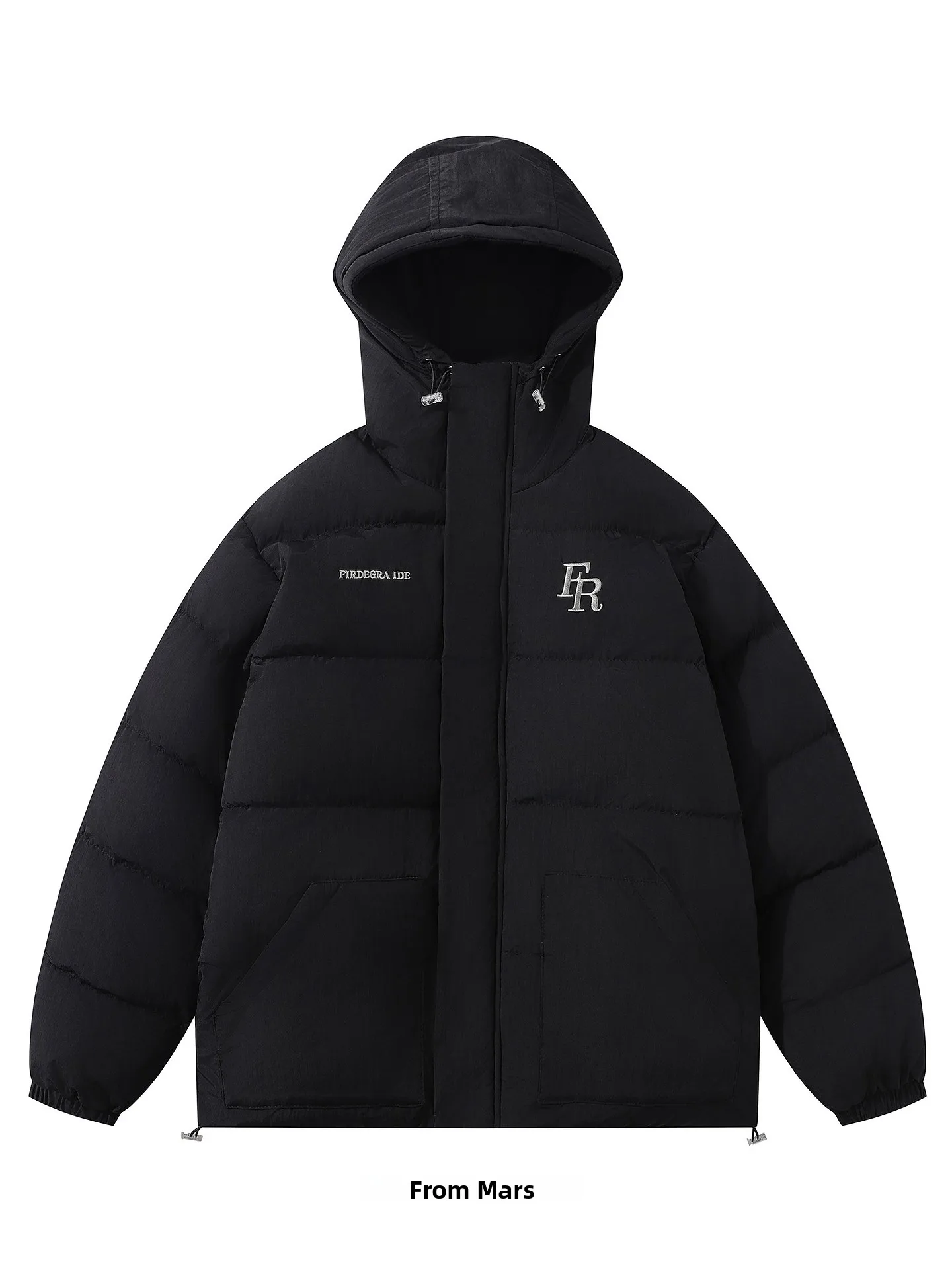 

Мужская этническая куртка с вышивкой, свободного кроя, из хлопка, с капюшоном, удобная, теплая, зимняя коллекция 2025