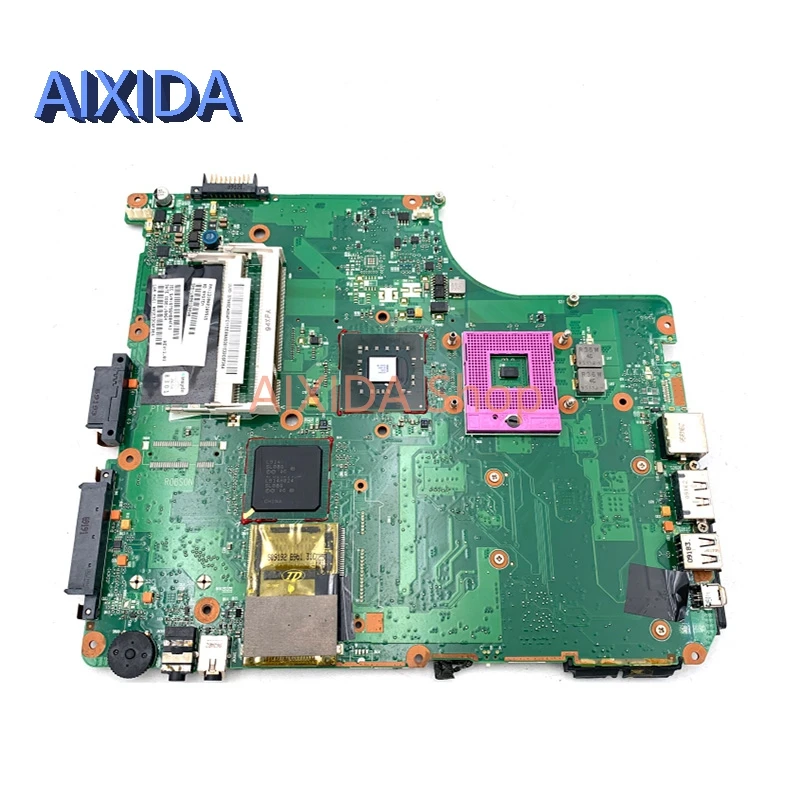 AIXIDA 6050A2169901 V000125890 MAIN BOARD For TOSHIBA salellite A300 A305 Laptop Motherboard Free CPU GM45 DDR2 full tested