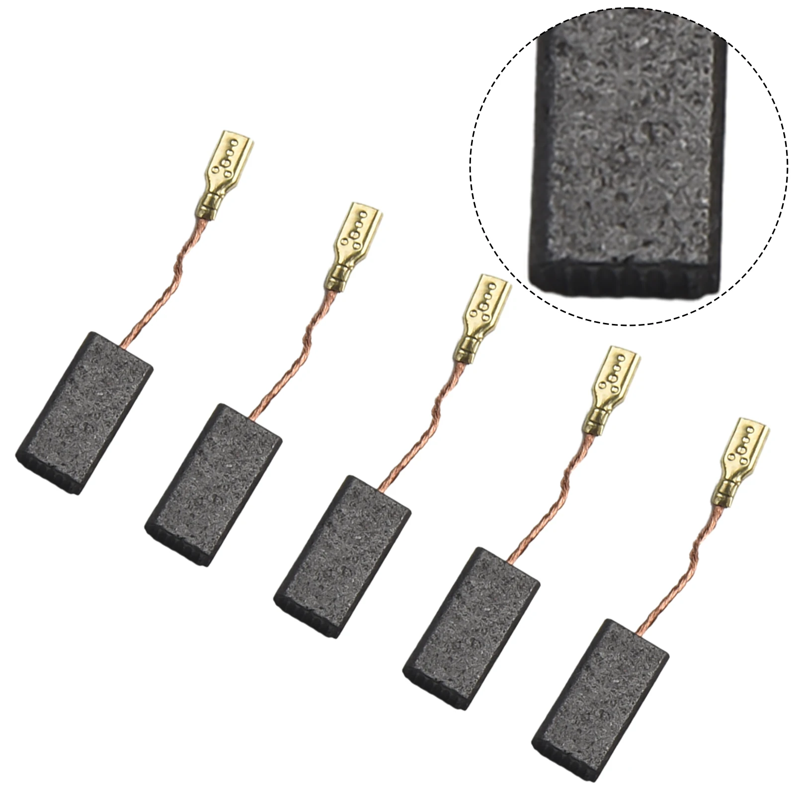 

Long Lasting and Effective 10PCS Carbon Brushes for Bosch Motor Angle Grinder, 15mm X 8mm X 5mm, Essential Tool Kit Addition