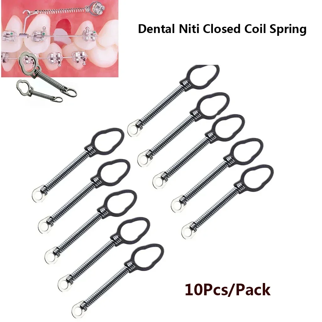 10Pcs/Pack Dental Orthodontic NiTi Alloy Closed Coil Spring 010