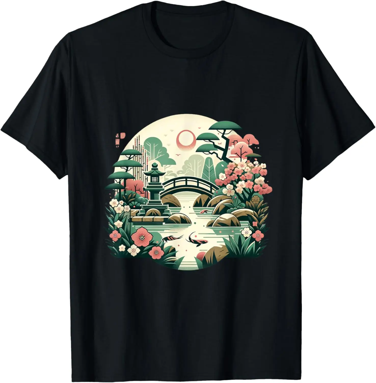 Japanese Garden – Italy Design T-Shirt