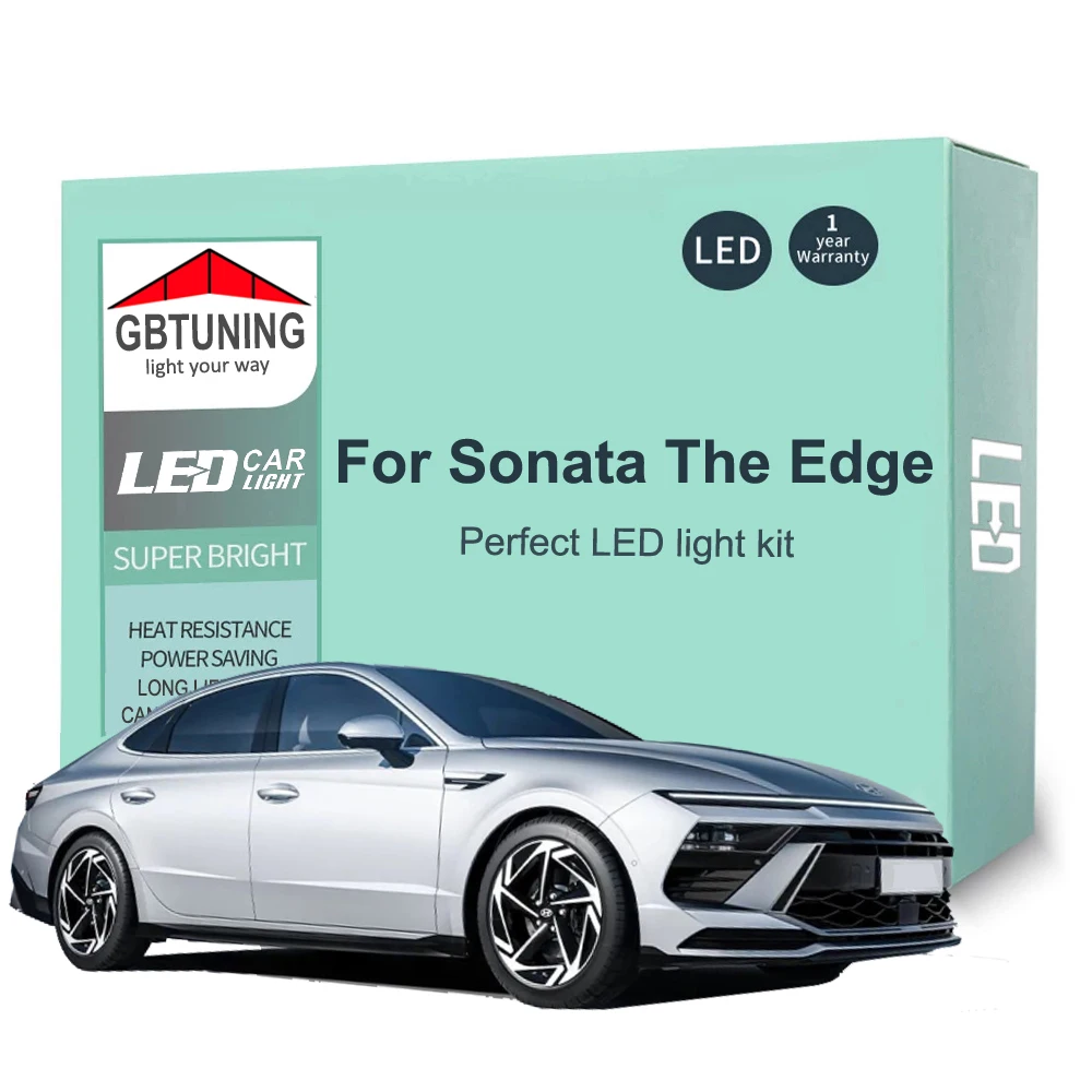 

6 шт., автомобильные лампы Canbus для внутреннего интерьера Hyundai Sonata The Edge 2024