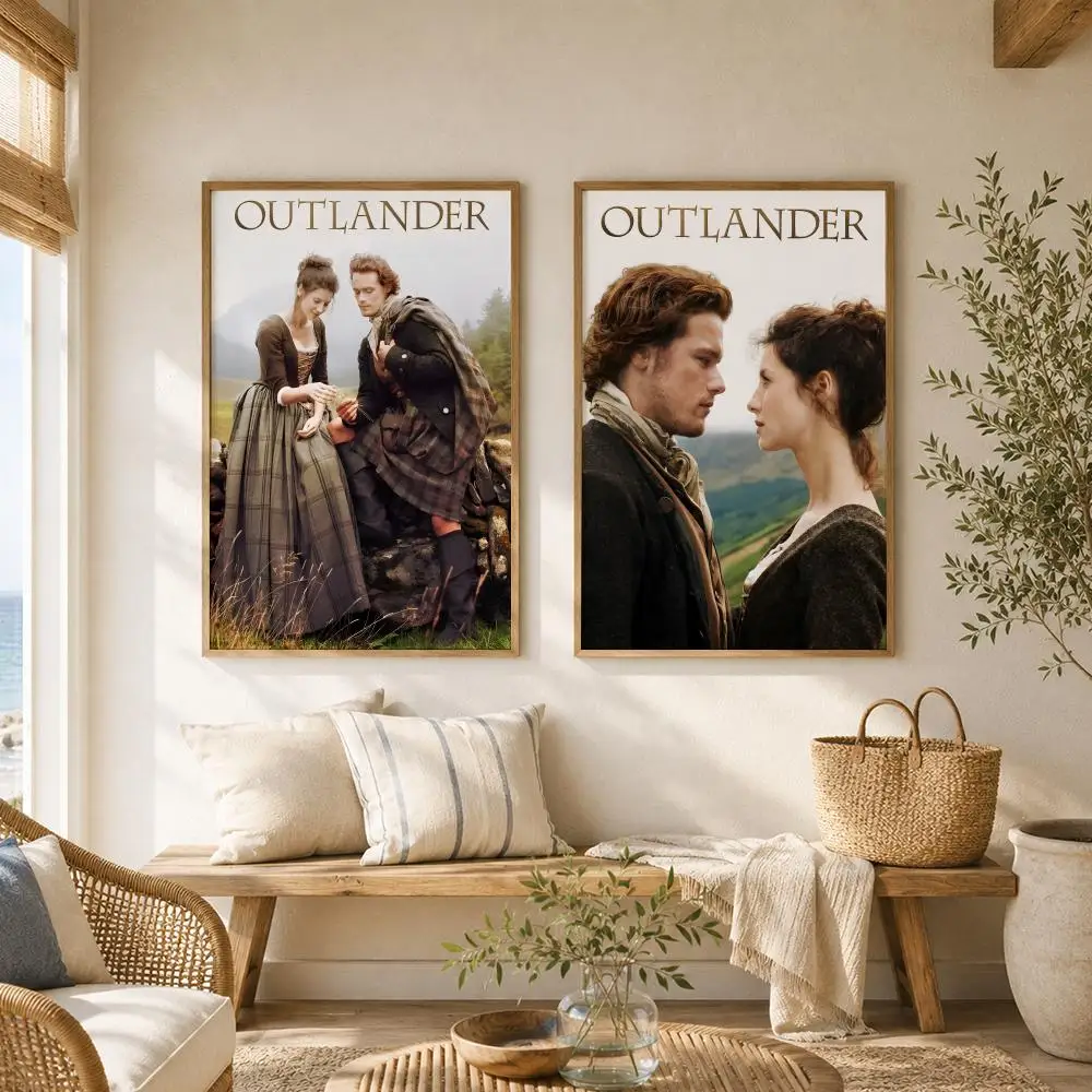 O-outlander Tv Series Painting Calligraphy High-Quality Canvas Wall Mural Crease-Free For Living Room Bedroom Interiors view 4