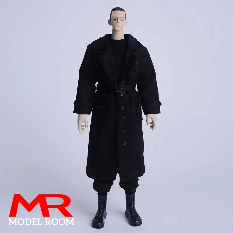 ATstory 1/6 مقياس سترة واقية الذكور البريطانية معطف طويل الملابس نموذج صالح 12 ''3Atoys الجندي عمل الشكل دمى الجسم