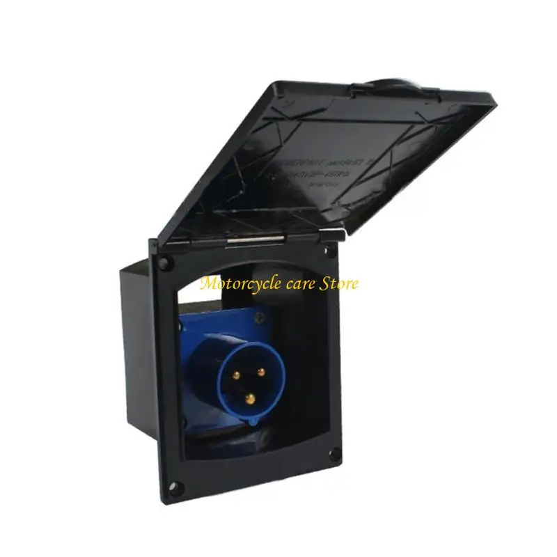 

U75F Дом на колесах Прицеп Реконструкция схемы Розетка Водонепроницаемая розетка для промывки Авто Электрооборудование