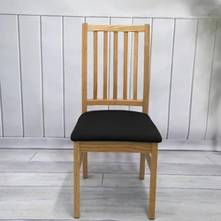 1 Pcs Solid Color Elastic Cushion Cover Washable and Detachable Protective Chair Cover