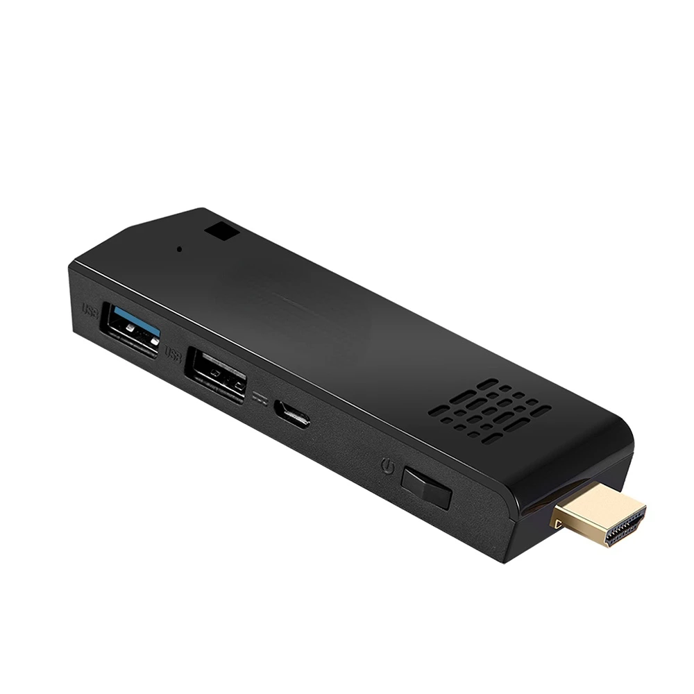 Fanless Mini PC T5  Z8350 Computer Stick  10 Pro 64 Bit/4GB DDR+64GB eMMC/4K HD/ BT 4.2