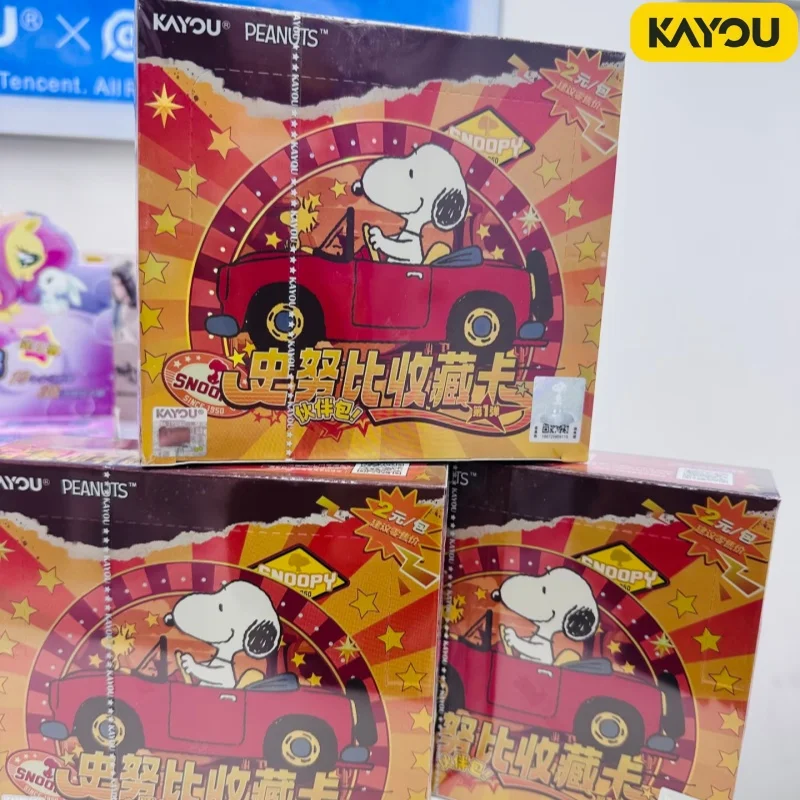Kayou Peanuts Snoopy Collection Trading Cards - First Series Friend Pack Official Genuine Collectible Peripheral for Fans