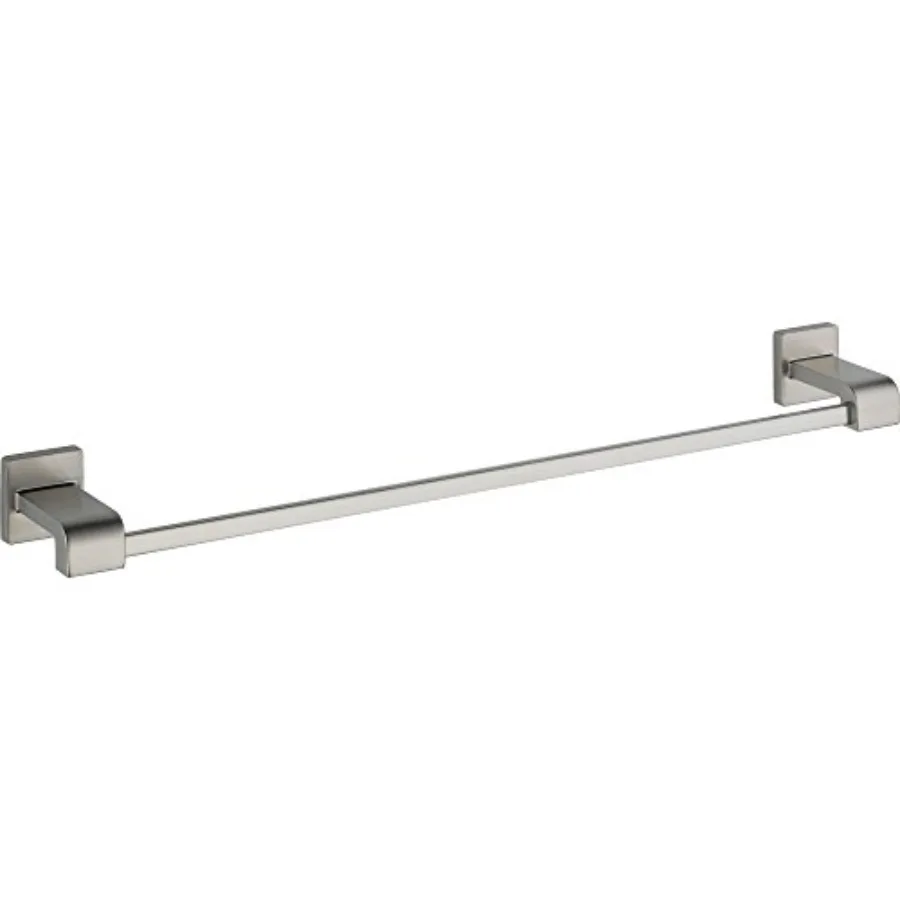 

77524-SS Ara 24-in Wall Mount Towel Bar Bath Hardware Accessory in