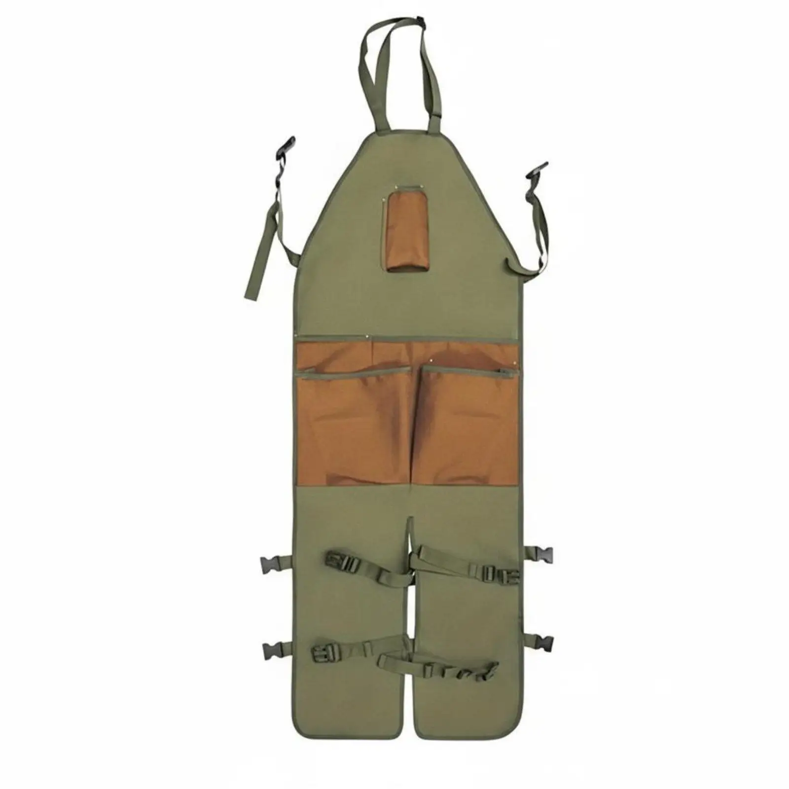 Split-Leg Gardening Apron Stain-Resistant Leg Protection Apron for Gardeners, Landscapers, Harvesting, Outdoor