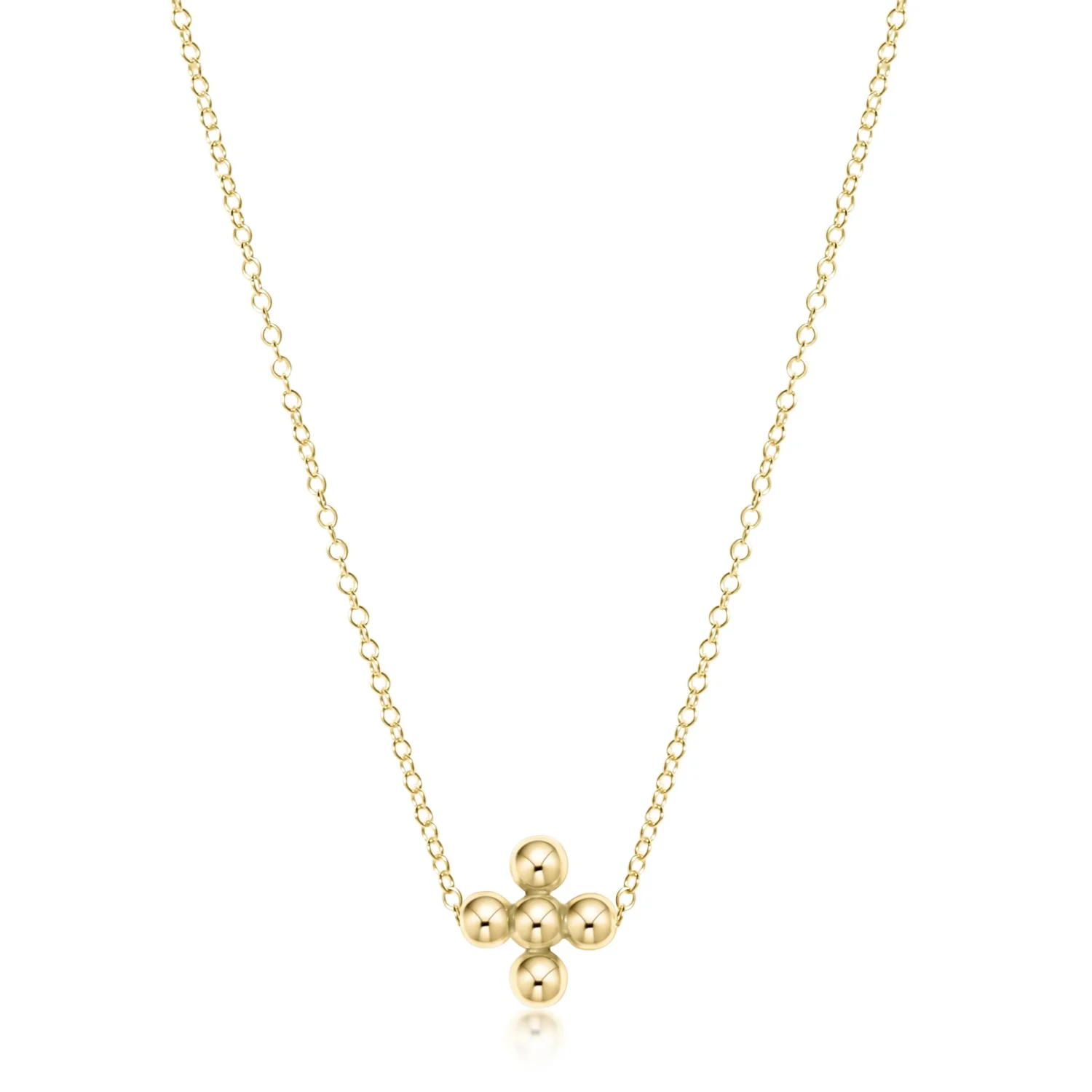 

Vlen Christian Cross Necklace Gold Plated Stainless Steel Chain for Women Jewelry Elegant Hypoallergenic Durable Faith Inspired