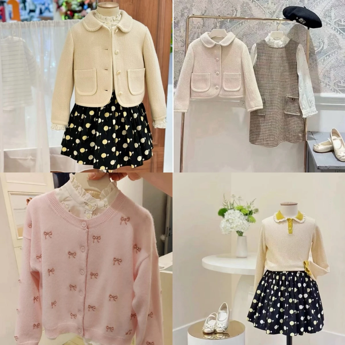 

Весенне-летняя коллекция 2026: Новые свитера для мальчиков, верхняя одежда для девочек, куртки, платья, детские костюмы, рубашки с цветочным принтом, комплекты с юбками