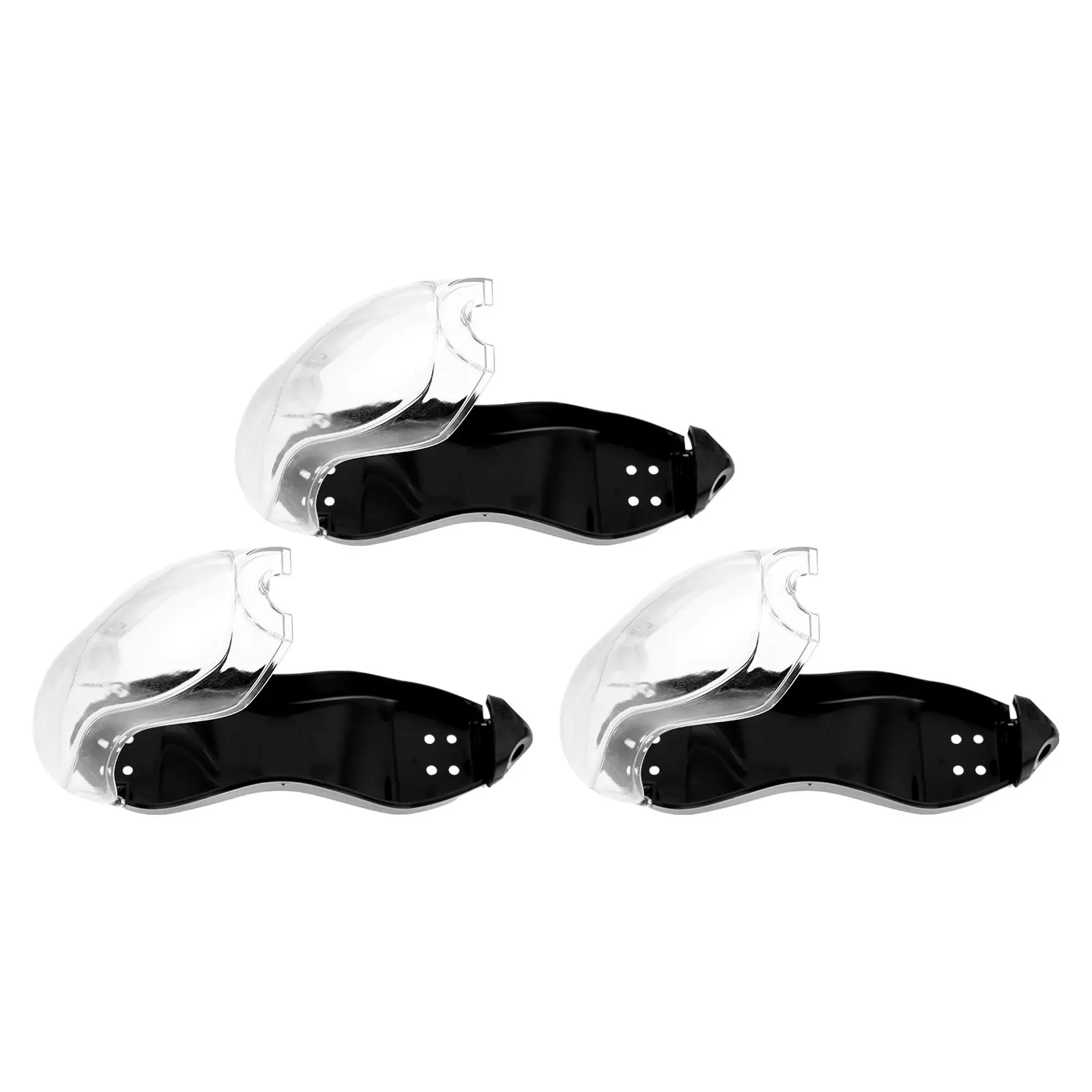 

3Pcs Swimming Eyewear Cases Plastic Goggle Storage Boxes Lightweight Portable for Swim Goggles Protection Travel Gym Pool Use