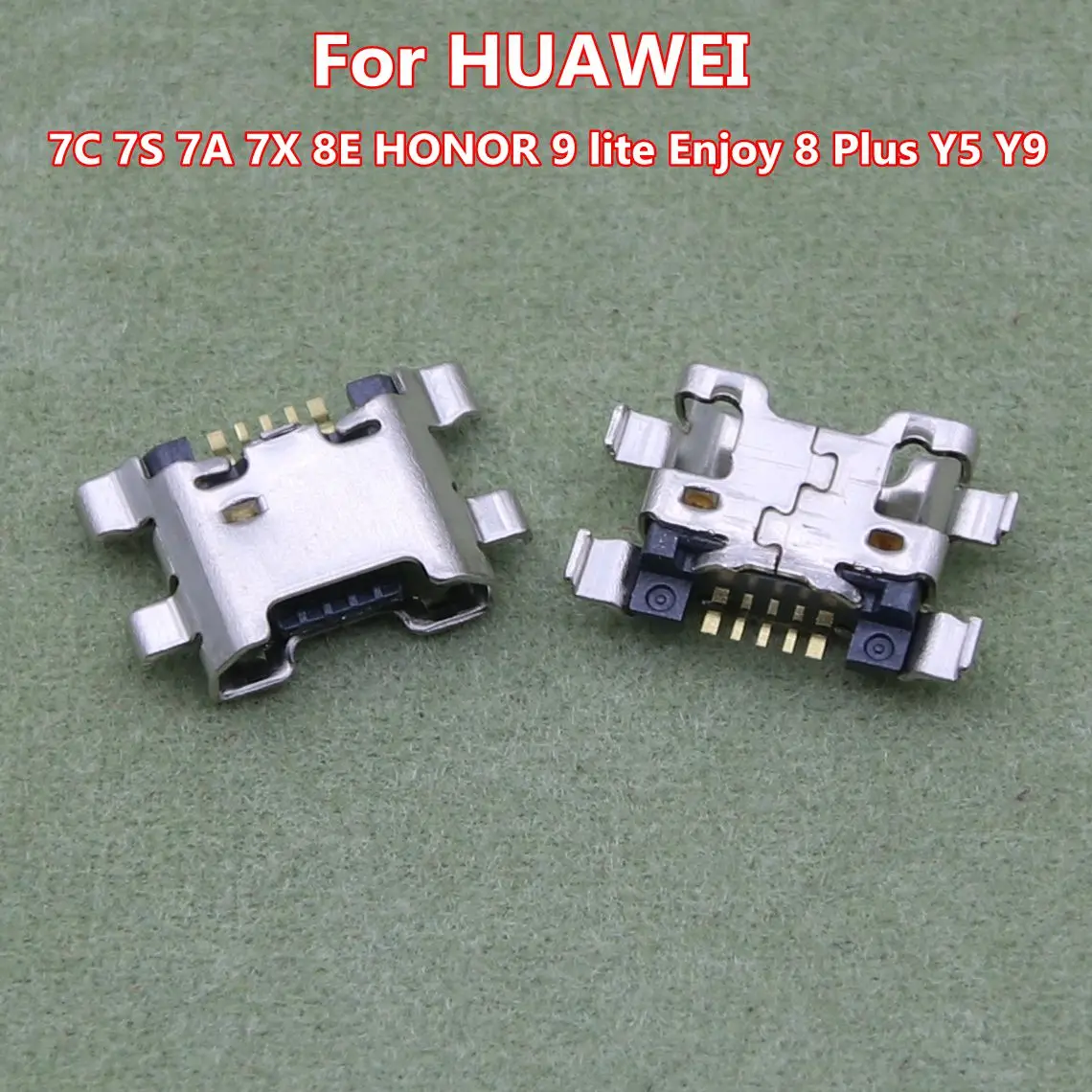 

Micro USB Jack Charging Socket Port Plug Dock Connector 5pin For HUAWEI 7C 7S 7A 7X 8E HONOR 9 lite Enjoy 8 Plus Y5 Y9