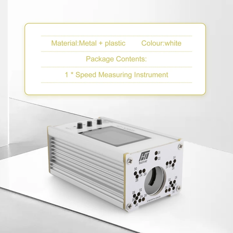 HT-X3005 Speed Meter Ball Velocity Energy Measurement Chronograph Speed Tester With Backlight LCD