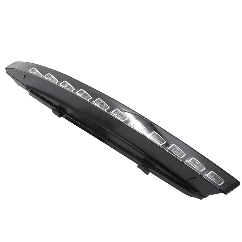 4L0953041E 11 Lamp Beads For Audi Q7 2010-2015  Sport Version 4L0953042E Front Bumper LED DRL Turn Signal Light No Dynamic Turn