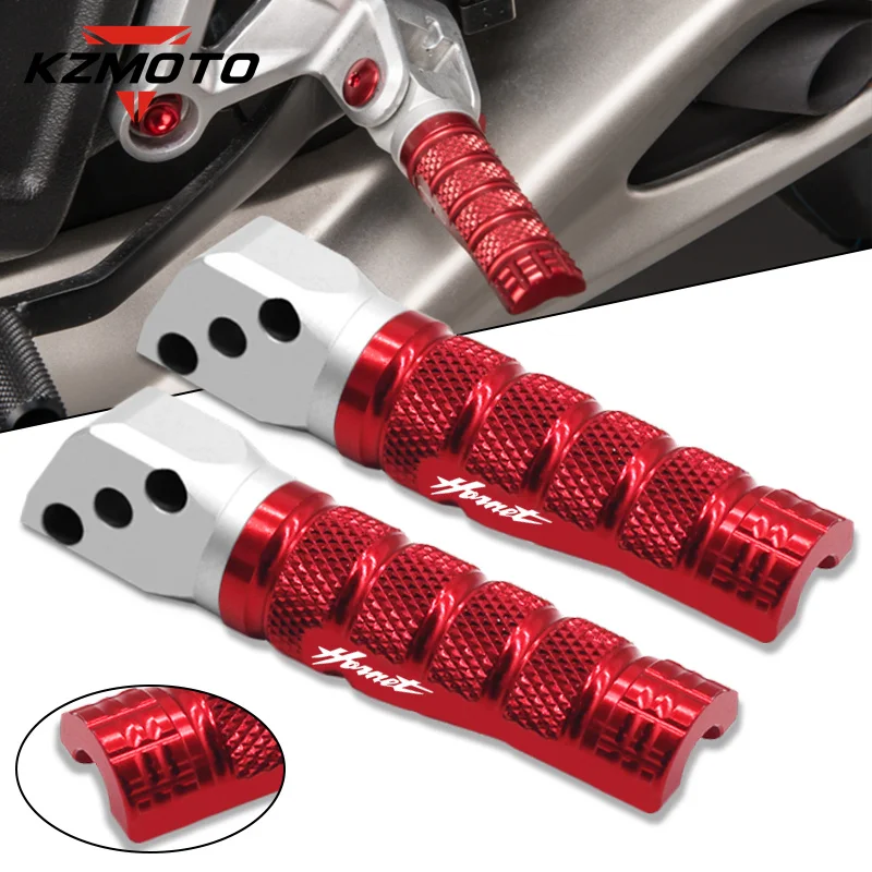 

Motorcycle Accessories For Hornet CB750 Hornet CB 750 HORNET 2023 2024 CNC Aluminum Rear Foot Pegs Footrest Passenger Footpegs