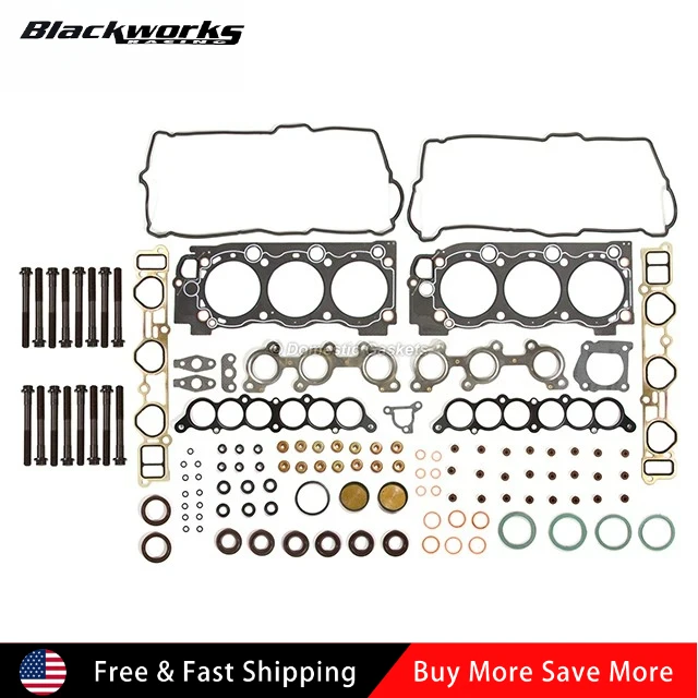 

HS9227PT-1 ES72168 DG-8614914986 for 1995-2004 Toyota Tacoma Tundra 4Runner 3.4L Full Gasket Set Bolts 5VZFE
