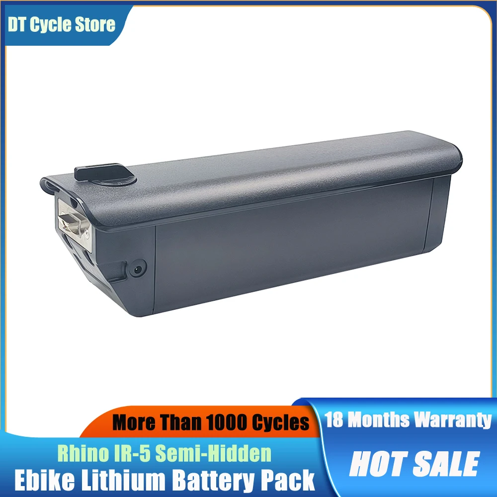 

ESCAPE-Electric Bike Replacement Battery, Moped-Style, Li-ion Intube for 8Fun, M500, M600 Motor, 48V, 12Ah, 13Ah, 14Ah