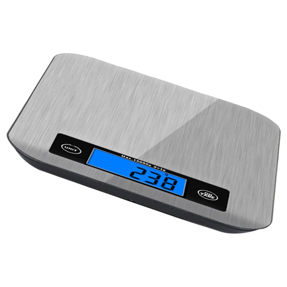 

10 кг кухонные весы из нержавеющей стали, высокоточные весы с ЖК-дисплеем, электронные весы для чая, ювелирных изделий, еды