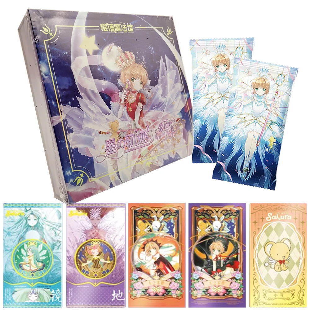 Card Captor Sakura Japanese Famous Magical Battle Theme Anime IP Exquisite Rare Collection Cards Youth Treasure Toy Peripheral