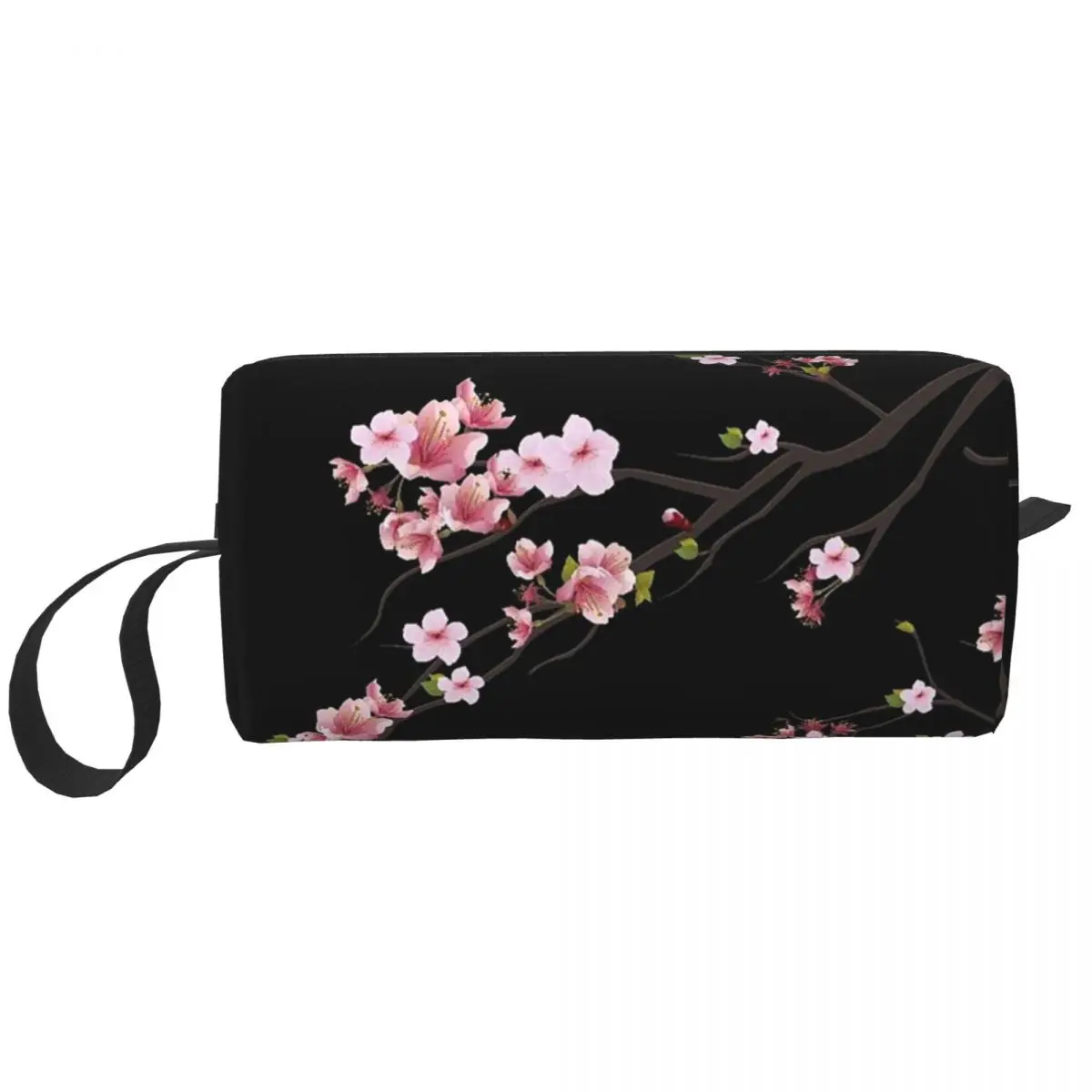 Japanese Sakura Cherry Blossoms Pencil Case for Kids Pen Box Pencil Bag Stationery Supplies Women Organizer Pouch