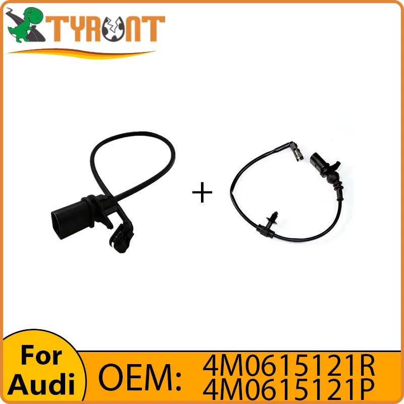 

TYRNT Front Rear Axle Brake Pad Wear Sensor 4M0615121R 4M0615121P For VW Touareg Audi A8 Q7 Q8 Bentley Bentayga Replacement Part