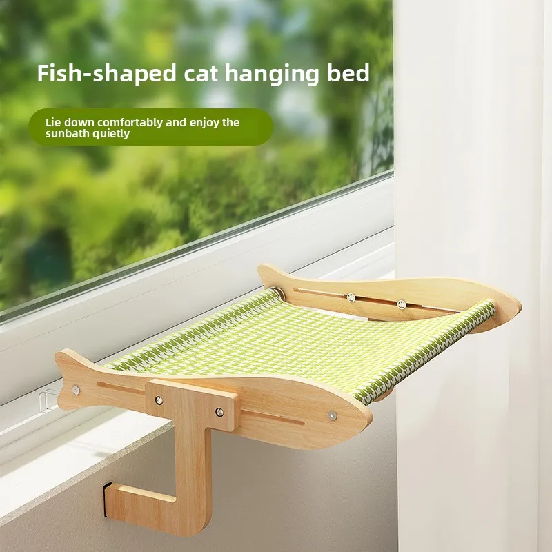 

Подвесная кровать-гнездо для животных на оконную платформу/балкон, многофункциональный дышащий домик