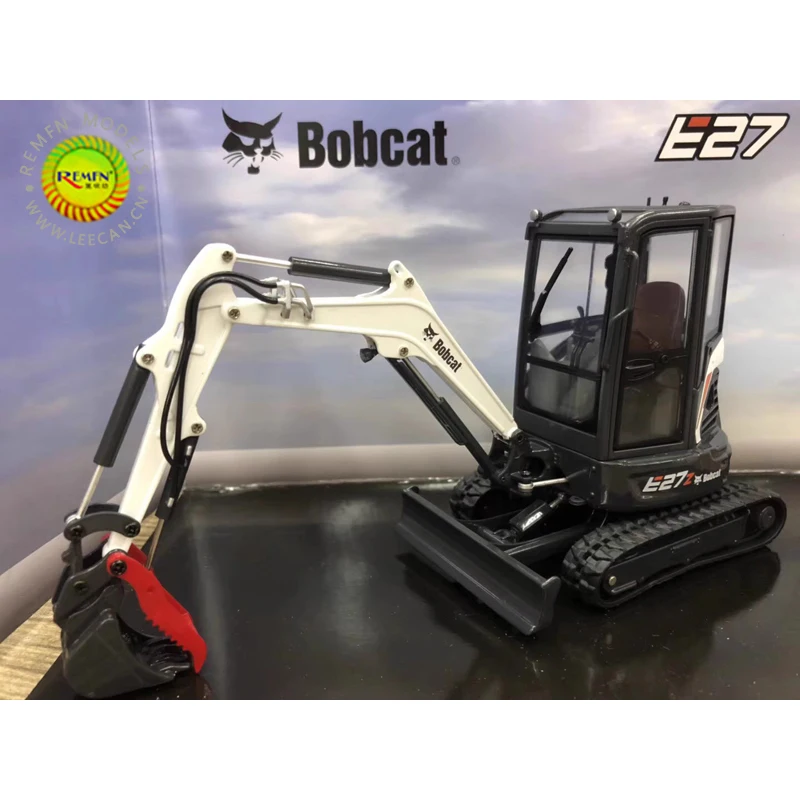 

Diecast Alloy 1:25 Scale UH 8131 Bobcat E27Z Excavator Bulldozer Forklift Cars Model Adult Toys Classics Souvenir Gifts Display