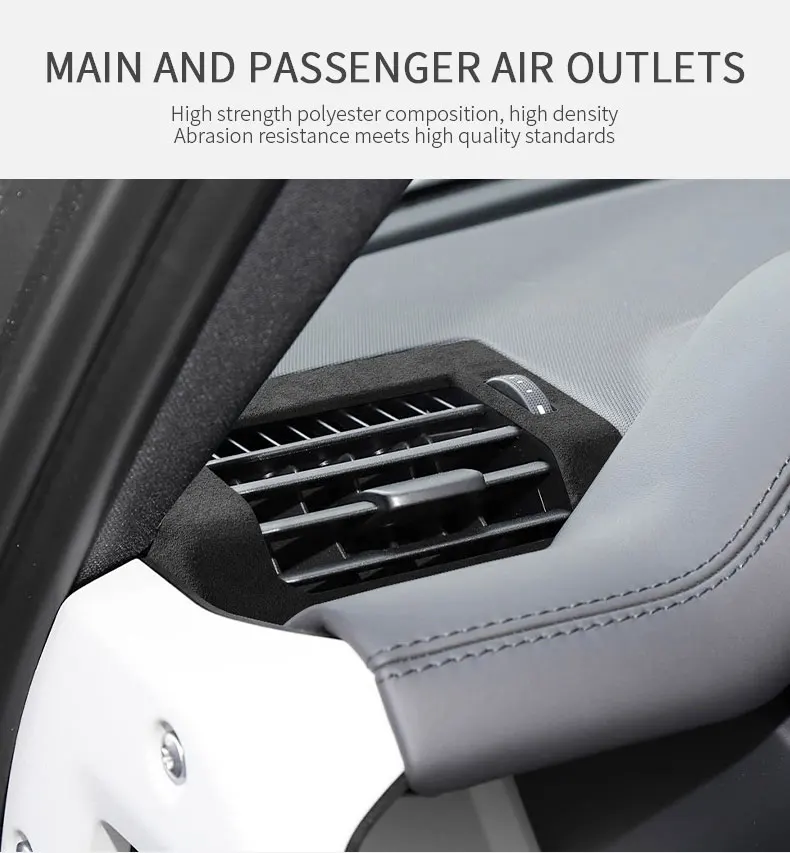 Hergestellt aus Alcantara-Wildleder-Innenraum, zentraler Schalthebel, Konsolen-Deckel, Scheide, Schale, Abdeckung für Land Rover DEFENDER 2020–2022, Zubehör – Detail 13