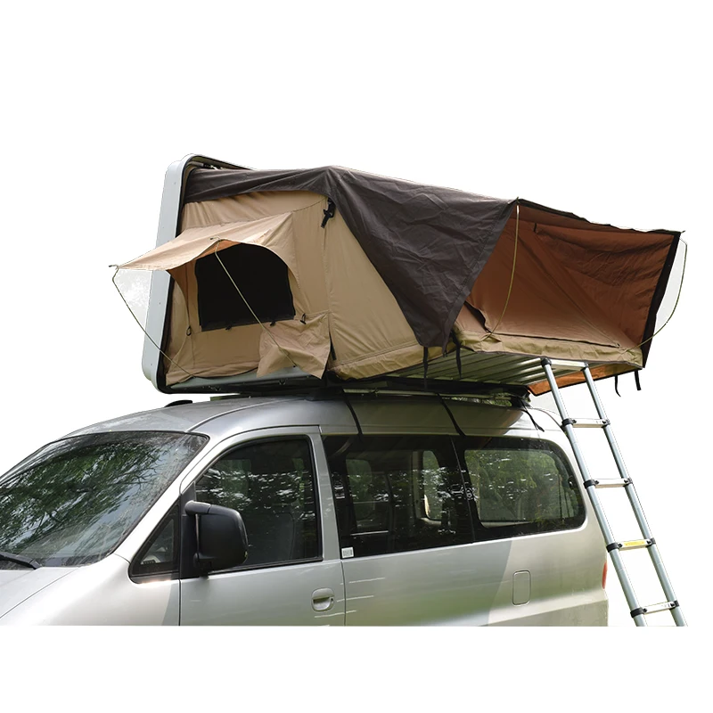 Portable Large Space  Camping Outdoor Hard Shell Fiberglass Car  Trailer Roof Top Tent for  Sale