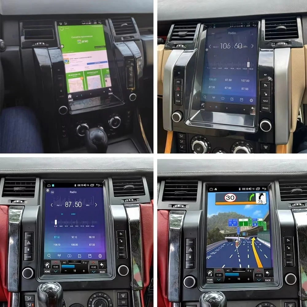 

12.1-дюймовый Android 14 мультимедийный радиоприемник для Land Rover Sport 2005-2009, автомобильный мультимедийный проигрыватель, стереосистема, GPS-навигация, головное устройство, аудиосистема