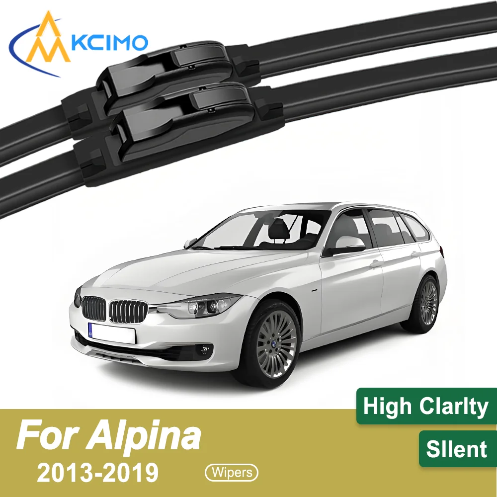

Crystal Clear Driving 2PCS Windshield Wiper Blades for Alpina B3 F30 F31 2013-2019 All-Weather Reliability Durable & Safe