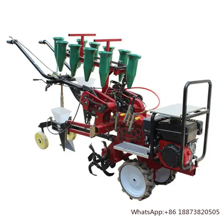 2 rows self-propelled vegetable seedling transplanter bacco transplanter machine Vegetable Transplant Machine