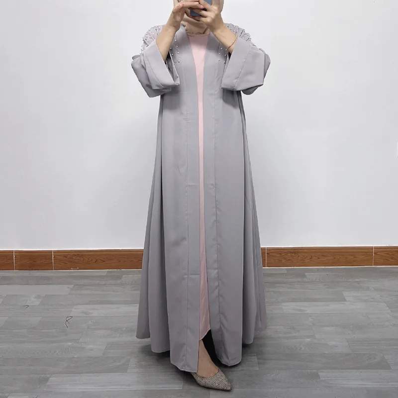

Luxury Dubai Abaya Robe Arabic Traditional Embroidery Long Maxi Dress Women Islamic Clothing