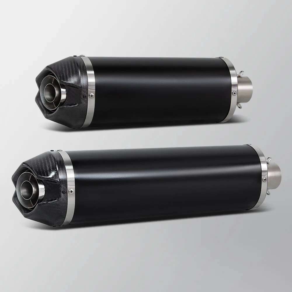 Motorcycle Exhaust Muffler 51MM Racing Exhausts Tail Tube Indy Racer Pipe with DB Killer For GSX8R GSXR750 GSXR600 TMAX560 X-ADV