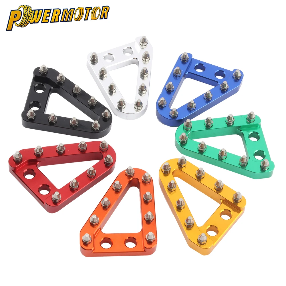 

CNC Motorcycle Rear Brake Pedal Step Plate Tip For KTM SX SXF 125-530 EXC EXCF XC XCF XCW XCFW TC TE 2008-2016 For Husqvarna TC