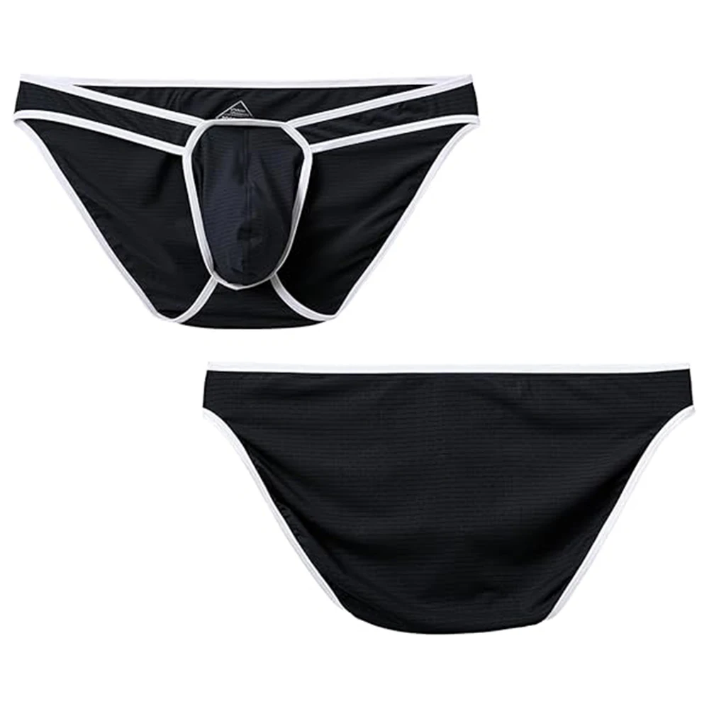 ZONBAILON Men's Underwear Stretch Pouch Sexy Low Rise Briefs with Bulge Enhancing Briefs For Men