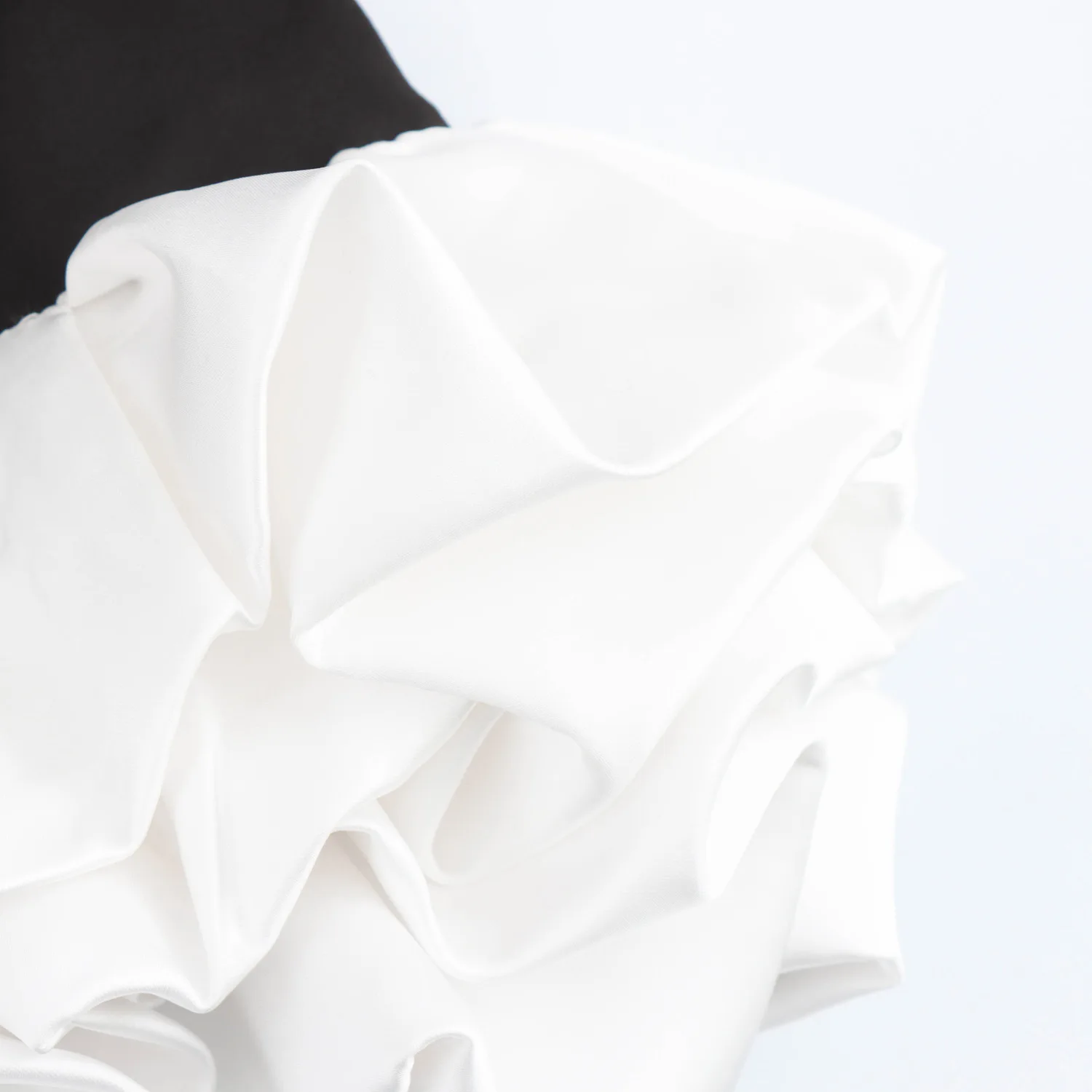 Abito da donna formale con cinturino per spaghetti aderente con volant nero senza maniche abito dalla fasciatura elegante abito da ballo club abiti da festa da sera