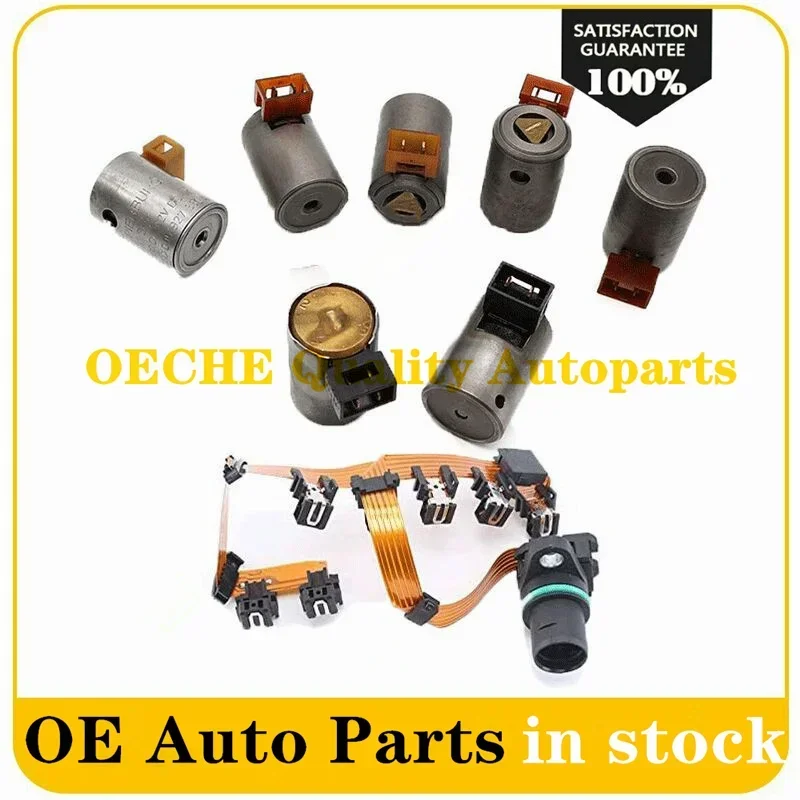 097927365D 095 927 331 Wiring Harness Solenoid Wires + 01M Transmission Solenoid For VW For Volkswagen For Audi 095-927-333