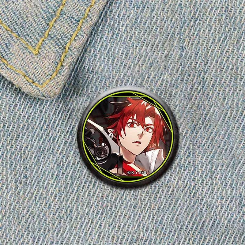 Fashion Jewelry Anime Seraph of The End Brooch Enamel Pin Cartoon Cosplay Badges for Backpack Decor Christmas Gifts Cute Things