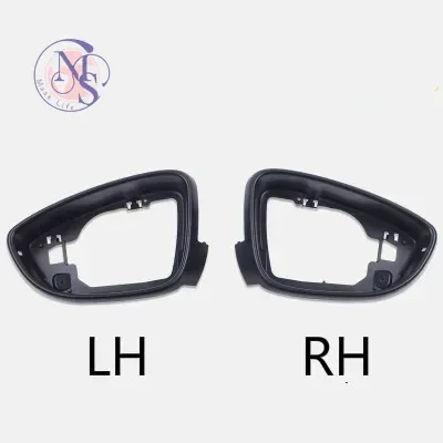 ZOCI-FOR-3C8857601A 3C8857602A Mirror Frame Trim For Passat B7 CC Jetta MK6 Beetle Replacement Parts