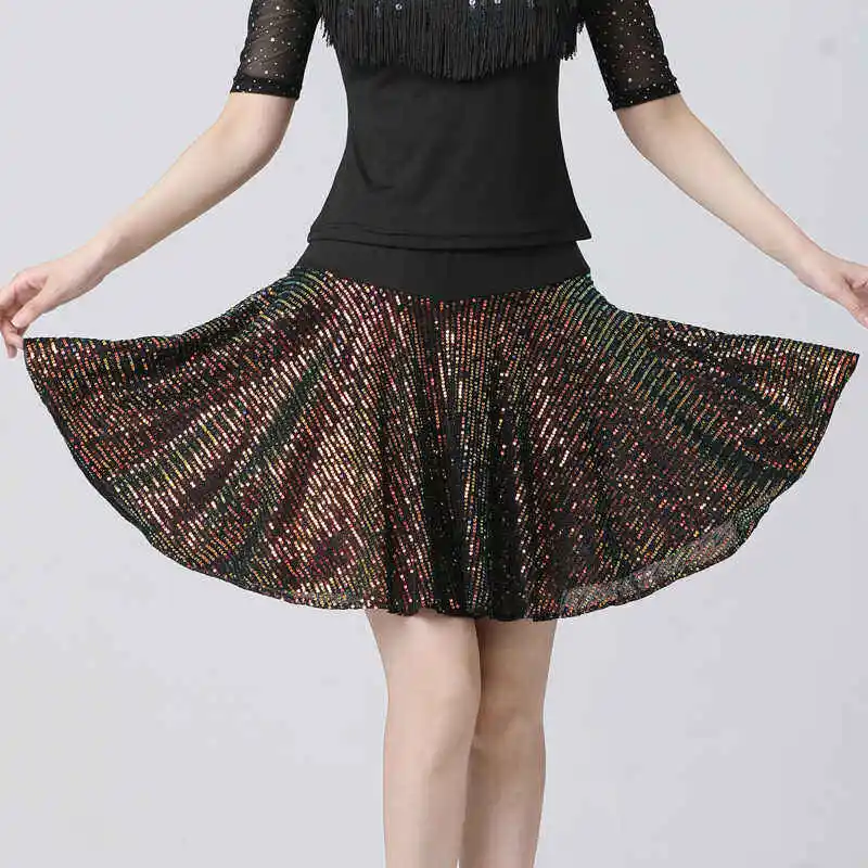 

Skirts Dance Wear Latin Dance Dresses Prom Dresses Summer Dress With Sequins Colorful New Style