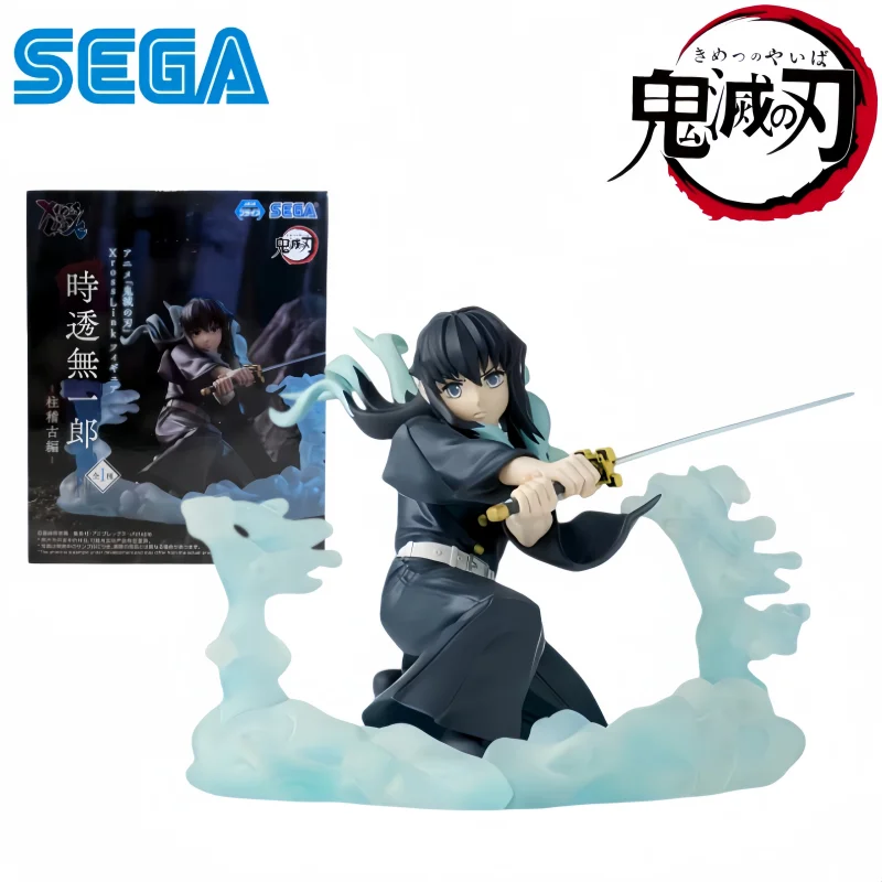 Sega en stock, modelo original de Demon Slayer Kimetsu No Yaiba, figura coleccionable de los personajes de la arca de entrenamiento de Muichiro Tokito Hashira.