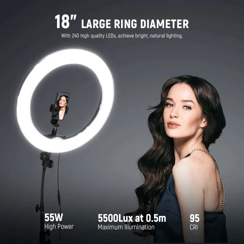 NEEWER RL-18 Professional LED Ring Light