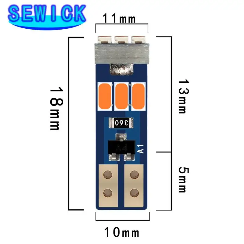 

100PCS T5 Led W3W 3014-9smd Meter Bulb Instrument Dash Lights Auto Interior Neo Wedge Dashboard Dash Side Lamp Signal Bulbs 12V