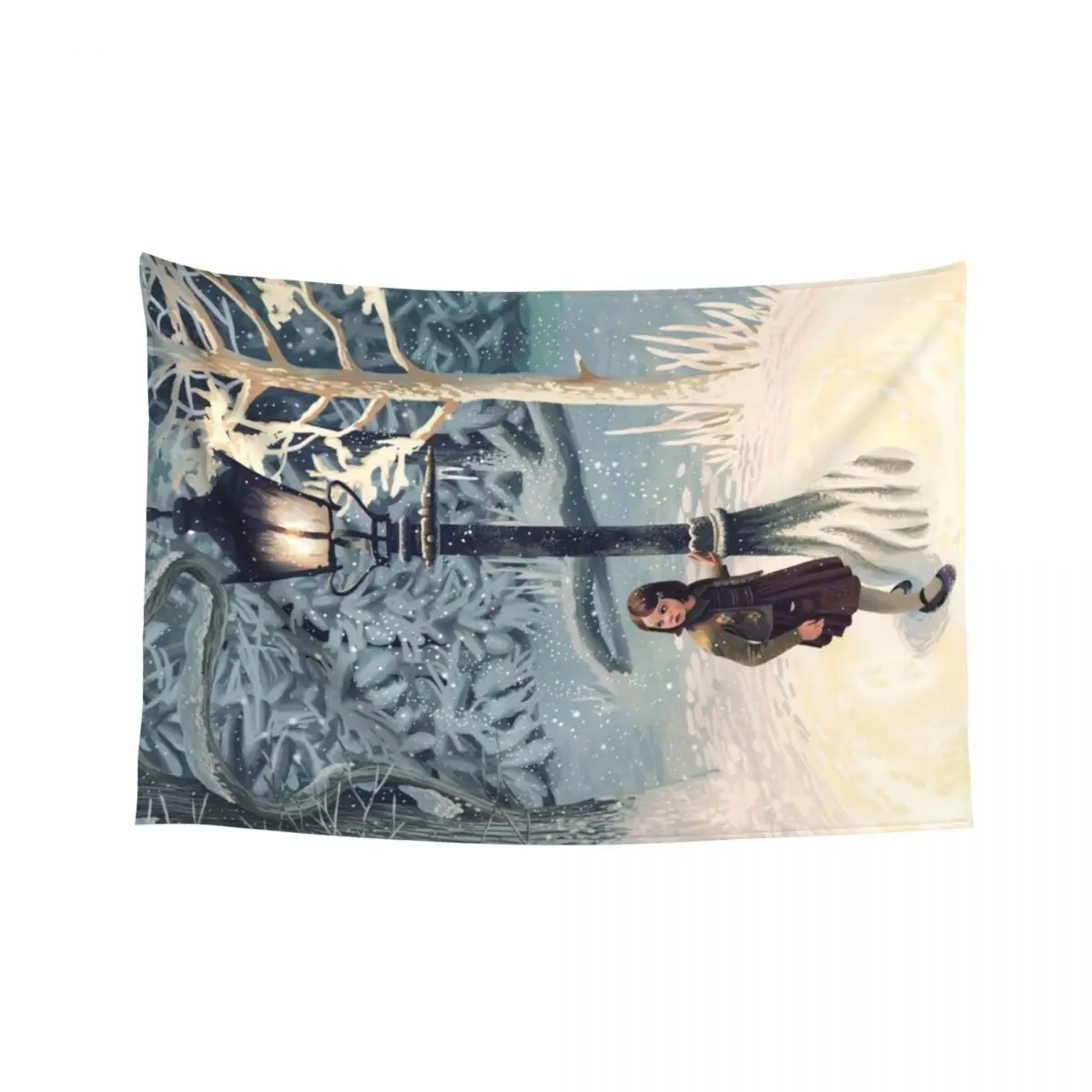 

Lucy and the Lamppost Tapestry Anime Decor Bedroom Decoration Room Decoration Accessories Home Supplies Tapestry
