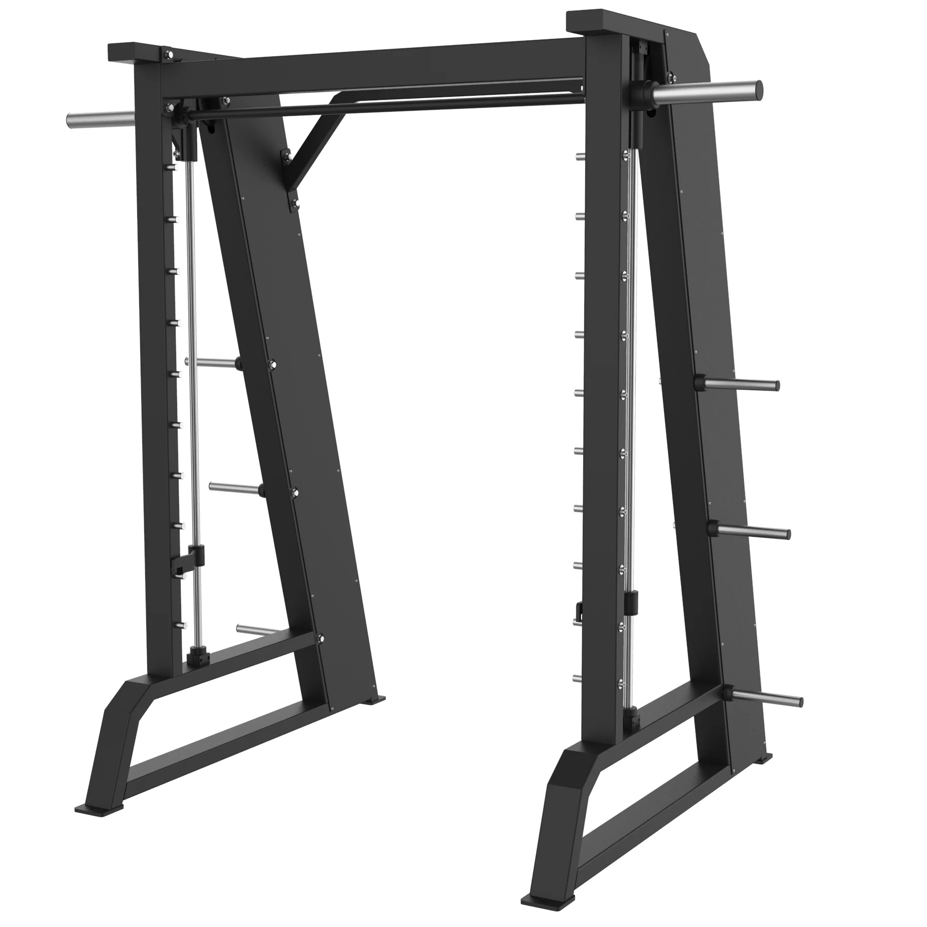 High Quality Commercial Gym Multi-Functional Smith Machine Comprehensive Training Fitness Equipment Steel Strength Arm Chestprom
